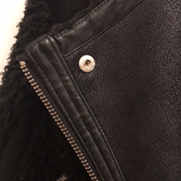 Sherpa Style black Zara jacket - Picture 3 of 4